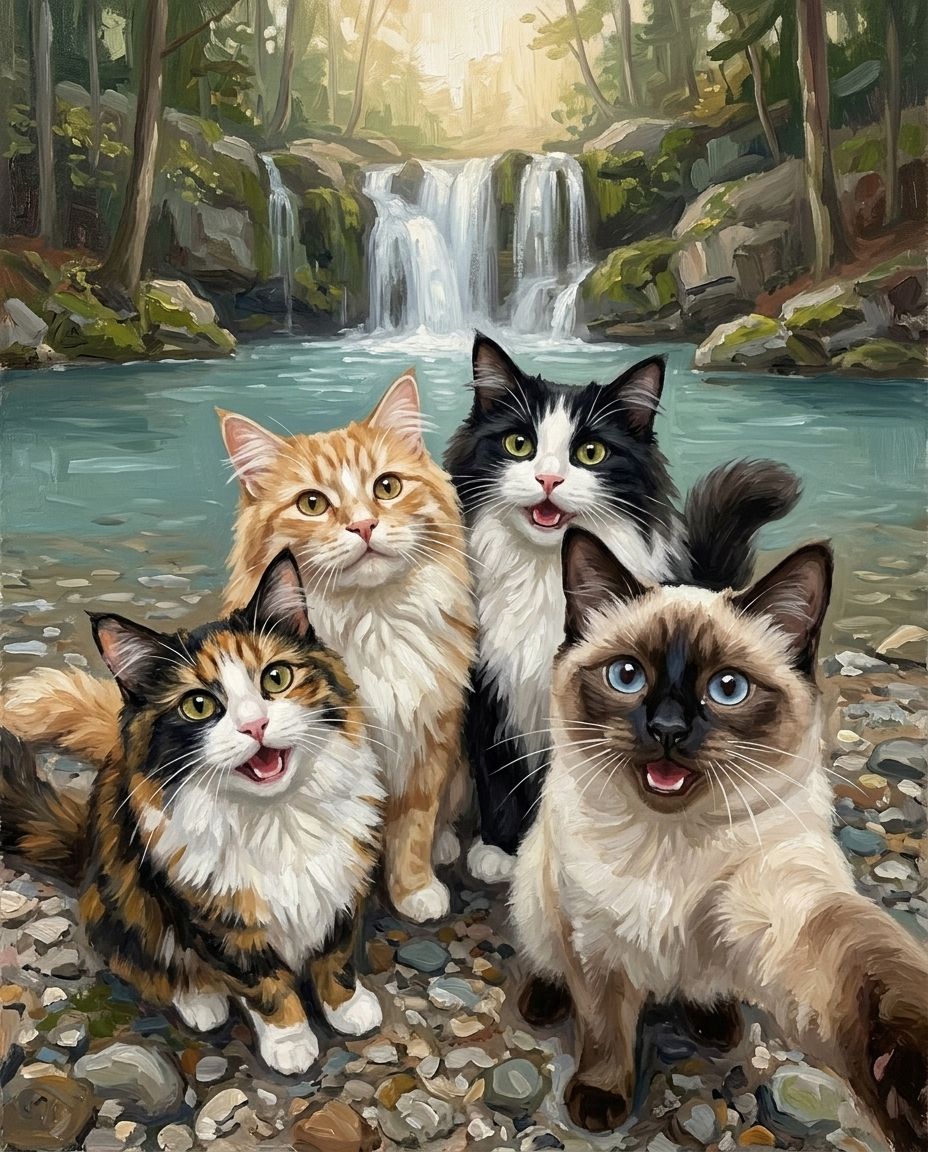 Mountain Waterfall 4