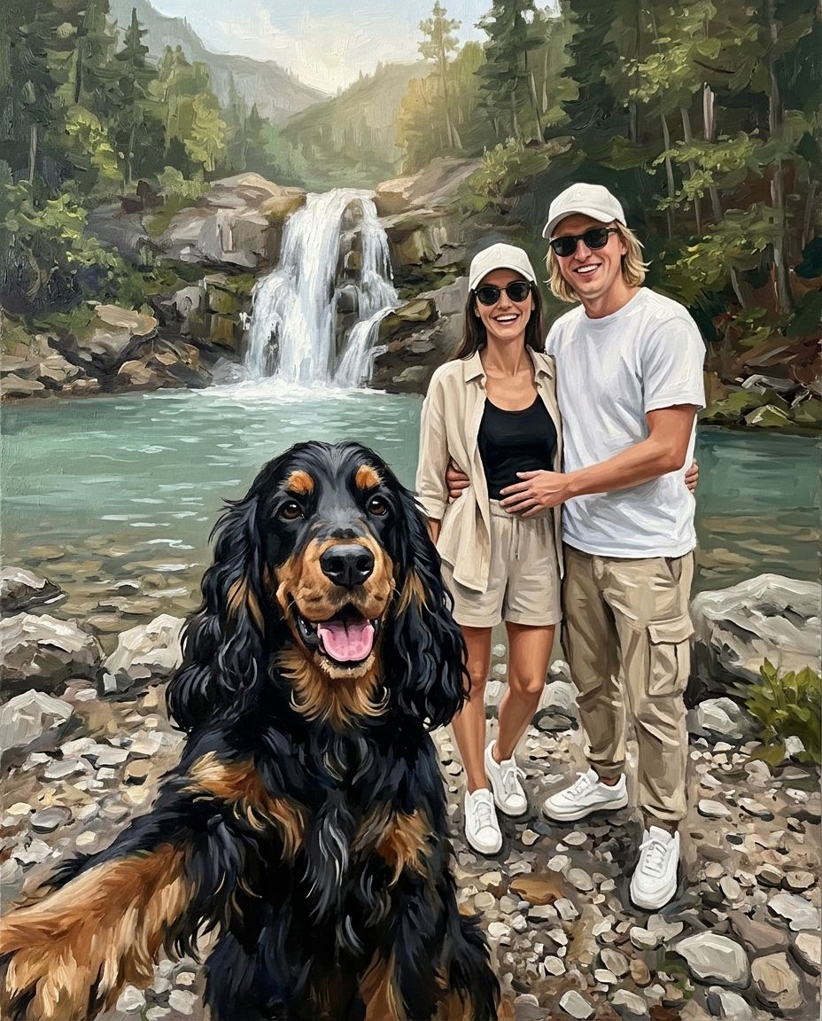 Mountain Waterfall